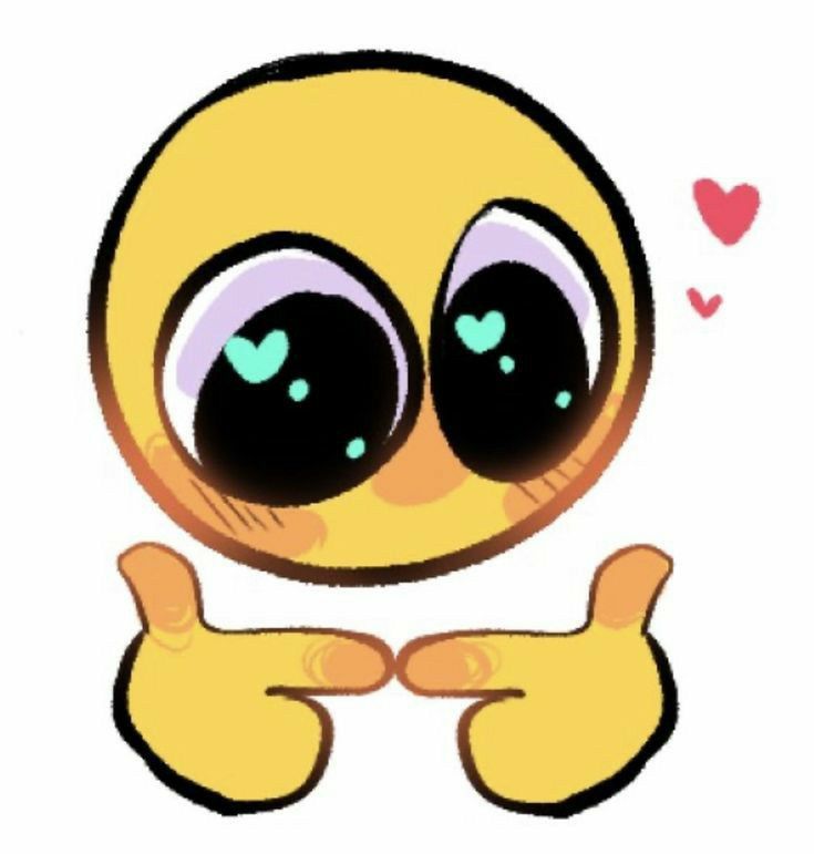 Dibujos de amor kawaii faciles emoji - Dibujando un Poco