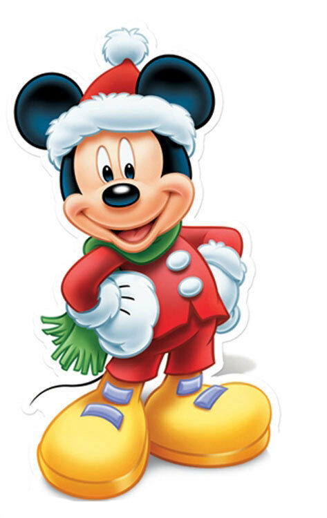 Dibujos de navidad de Disney mickey - Dibujando un Poco