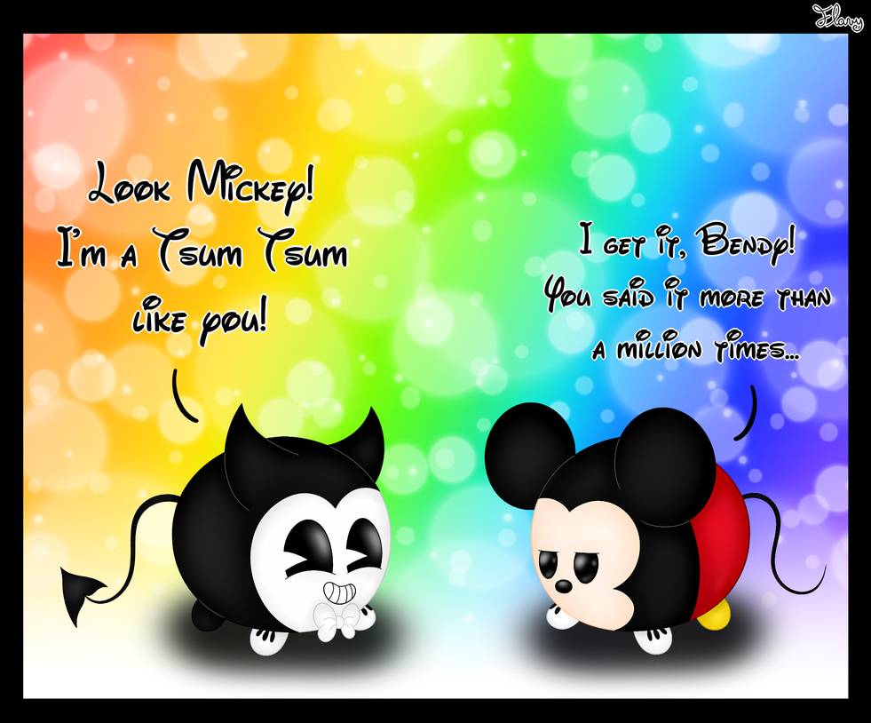 Tsum Tsum Disney dibujos minie y mickey - Dibujando un Poco