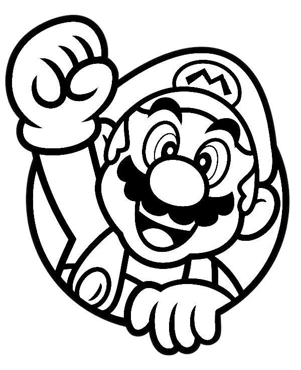dibujos de Super Mario por Joshuat1306 en DeviantArt para colorear - Dibujando un Poco