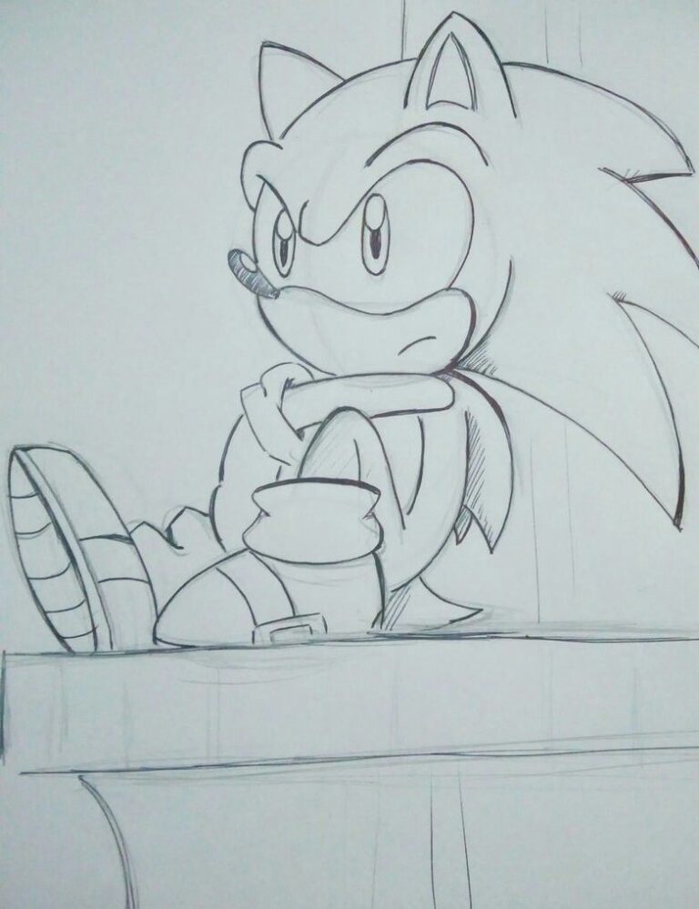 365 Dibujos de sonic - Dibujando un Poco